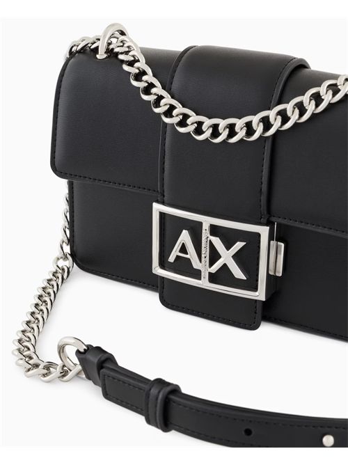 Sac à bandoulière en cuir écologique AX avec bandoulière ARMANI EXCHANGE | XW000071-AF11898UC001